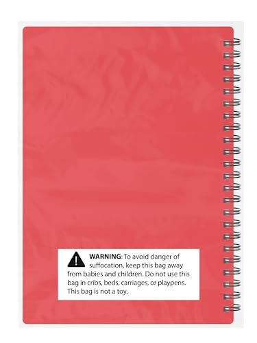 Fitness Logbook (Red) - A5 Undated Workout Journal For Men & Women - Plastic Cover & Thick Paper - Planner Log Book To Track Weight Loss, Muscle Gain, Gym Exercise, Bodybuilding Progress - style: Red Plastic