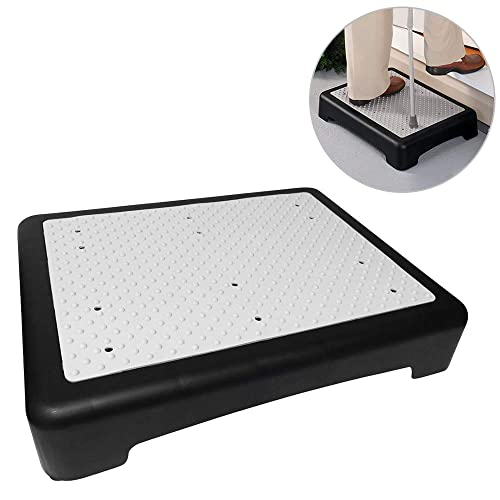 Wefaner Platform Safety Step - Non-Slip Indoor and Outdoor Large Size Mobility Stool, Portable Riser, Anti-Fall Safety Platform for The Elderly, High Rise Stairs - size: Large size