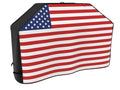 66" Heavy Duty Waterproof Gas Grill Cover fits Weber Char-Broil Coleman Gas Grill-Black,American Flag. - color: American Flag, size: 66"