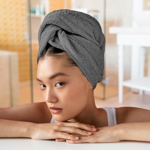 50 PK Saloon Towel Dark Grey - color: Dark Grey, size: Hand Towel Pack of 50 (16 x 26 inches)