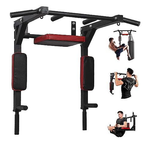 Wall Mount Pull Up Bar Wall Mounted Body Press Pull Up Bar Gym Chin-Up for Upper Body Workout - color: Type A