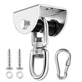 Eapele Heavy Bag Hanger, Punching Bag Mount for Ceiling 360° Swivel Wood Beam Holder for Boxing Bag, Heavy Bag, Gym Punching Bag, Speed Bag, Aerial Yoga Swing, Gymnastic Rings, Sandbag, Hammock - color: Heavy Bag Hanger