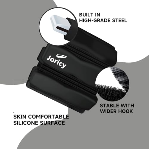 Ankle Wrist Weights for Women Men A Pair of 2lbs/3lbs/4lbs | Adjustable Arm & Leg Weights, Silicone Weighted Bracelet for Pilates Yoga Water Pool Walking Home Fitness Strength Training - color: Black, size: 3lbs Pair (1.5lb each weight)