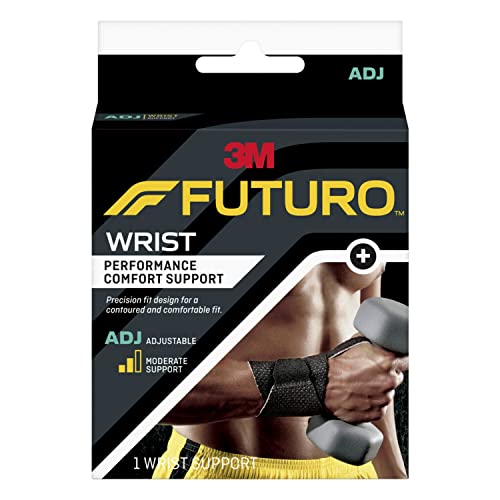 FUTURO Performance Comfort Wrist Support, Adjustable - size: 1 Count (Pack of 1)