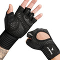 ATERCEL Gym Gloves for Men with Wrist Support, for Workout Weight Lifting | High-Elastic & Breathable | For Men & Women | Exercise & Fitness Ready - size: X-Large