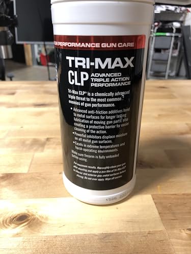 Real Avid Tri-Max CLP Gun Cleaning Wipes – 60 Pre-Saturated Cloths Clean, Lubricate & Protect Firearms – One-Step Rust Prevention, Long-Lasting Lubrication & Smooth Cycling in All Conditions