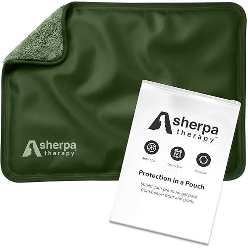Large Hot and Cold Flexible Gel Ice Packs for Injuries Reusable, Cold Packs for Injuries Reusable Ice Packs, Soft Ice Pack for Back Cold Compress - 11.5" x 14.5" - Green - size: Large, style: Green