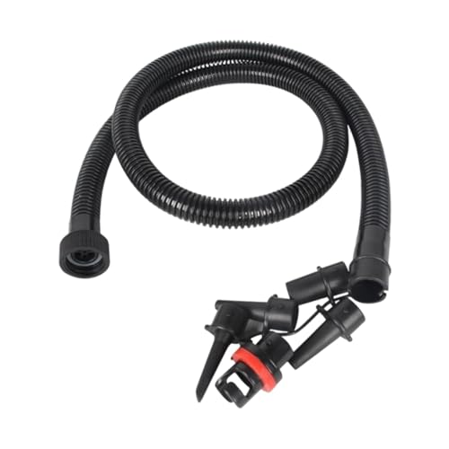 Colaxi Inflatable Air Pump Hose Hand Pump Hose 1.2M Connector Replacement Inflator Accessories for Kayak Pool Mat Swimming Tent