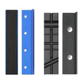 WORKPRO 2-Pair Vise Jaw Pads 6 inch & 5.5 inch, Magnetic Vice Jaw Covers Protectors, 5-1/2 inch Multi-Groove Jaw Pads and 6 inch Aluminum Pads Set - style: 5.5"+6"