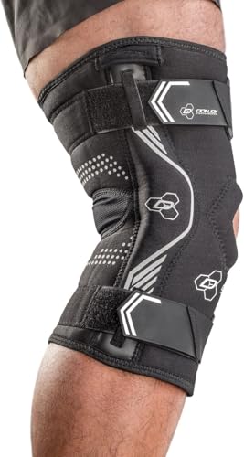 DonJoy Performance Bionic Drytex Hinged Knee Sleeve – Patella Support, Knee Sprains, Hyperextension, Meniscus and Arthritis - size: Small
