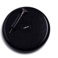 Wobble Cushion Balance Disc - Wobble Disc & Wiggle Seat, Balance Pads for Physical Therapy, Wobble Disk, Sensory Room Equipment - Wobble Seat - color: Black
