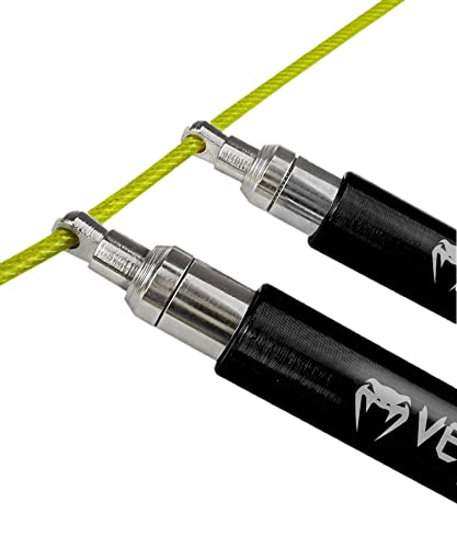 Venum Thunder Evo Jump Rope - color: Black/Neo Yellow