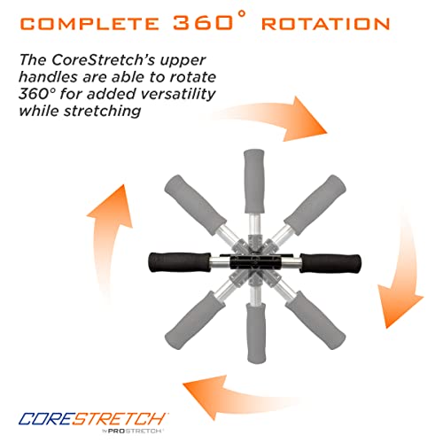 ProStretch CoreStretch, Adjustable Stretcher for Back & Shoulder Pain | Upper and Lower Back Stretcher, Physical Therapy Tool for Back & Shoulder Pain Relief