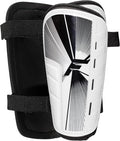 Franklin Sports Soccer Shin Guards for Youth + Adults - Superlight Shin Guards for Men, Women + Kids - (2) Shin Guard Set for Boys + Girls - size: Medium (Pack of 6)