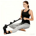 Foot and Calf Stretcher-Stretching Strap For Plantar Fasciitis, Foot Drop, Achilles Tendonitis & Hamstring Yoga Foot & Leg Stretch Strap