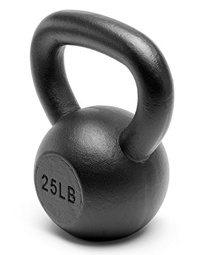 Powder Coated Solid Cast Iron Kettlebell Weights Set 5lb to 45lb Various Combination - color: I-Black(15+20+25)lb