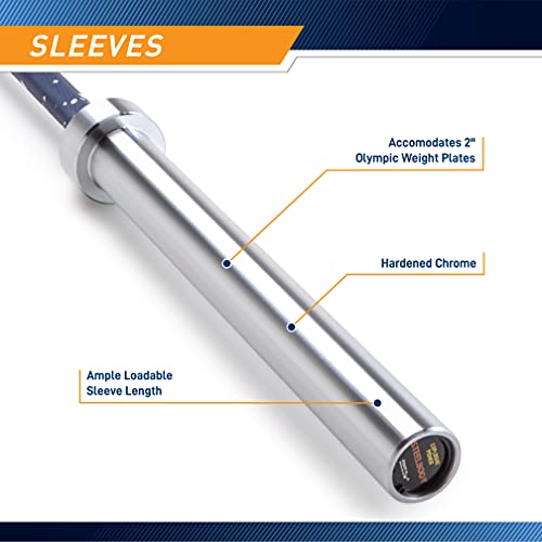Steelbody IWF Standard 20kg and 15kg Olympic Weight Barbell Multiple Colors Available - color: 7ft 20kg US Flag