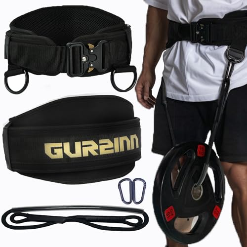 Weight Lifting Belt Gym Fitness with Quick Locking, Dip Belt with rope, Weighted Pull Up Belt for Gym Fitness Powerlifting Squat - color: Black, size: Medium