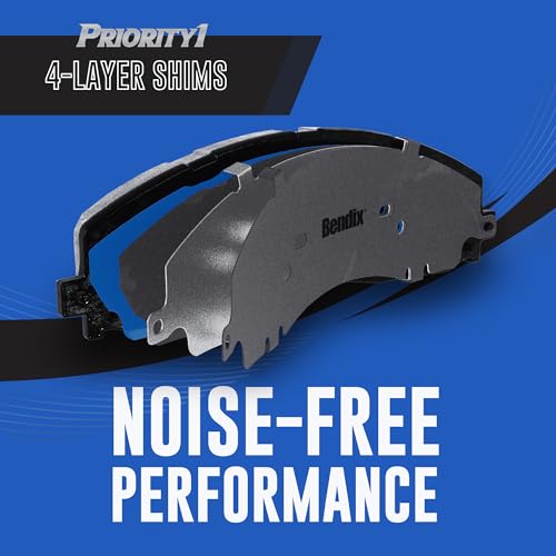 Bendix Priority1 CFC699K1 Front Brake Pads for Century,LeSabre,Park Avenue,Regal,Riviera,DeVille,Eldorado,Seville,Impala,Monte Carlo,Tigra,Vectra,Venture,Aurora,Intrigue,Silhouette,Bonneville - style: CFC699K1