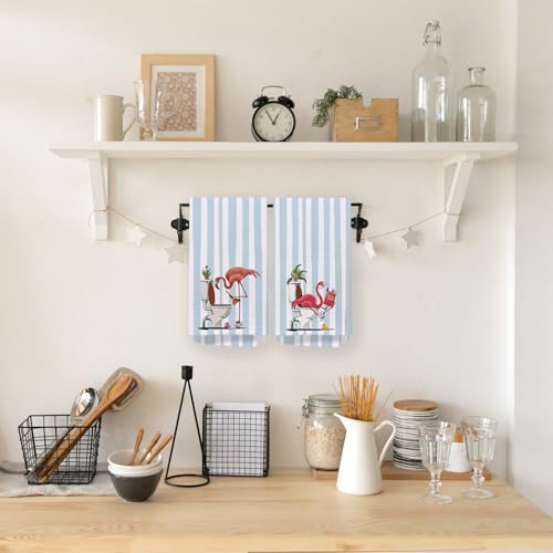 Kitchen Towels, Tea Towels, car Drying Towels, Wood Floor Drying Towels 410 - color: Flamingo - 8