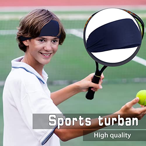 Deekin 6 Pcs Sweatbands for Kids Soccer Headbands Boys for Sports Breathable Sweat Wicking Headband for Kids Athletic Baseball Football Youth 5-15 Years Old - color: Camouflage Color