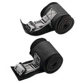 THERABAND Extremity Straps with Cuff Wraps Pair, Accessories for Elastic Resistance Workout Bands & Tubes, Exercise Equipment for Home Gym Workout, Upper & Lower Body Exercise, Better Grip