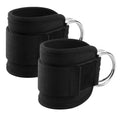 2-Pack Ankle Straps for Cable Machines – Comfortable Adjustable Gym Ankle Cuffs for Kickbacks and Glute Workouts, Ankle Bands for Exercise, Booty and Hip Abductor Exercises for Women and Men