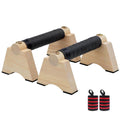 Wood Push up Bar, 2 PCS Parallettes Bars for Men Strength Training, Calisthenics Equipment for Handstand Training