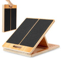 StrongTek Wooden Slant Board, 13-Inch Wide, 5 Adjustable Angles 15°-35° | Non-Slip Surface and Base, Beginner-Friendly Stretching, Squats, Physical Therapy and Rehab, Built-In Carry Handle