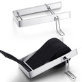 2 Pack Hand Wrap Roller Stainless Steel Wrist Roller Portable Zip Hand Wraps Equipment Fits 2" Wide & Any Lengths Wraps