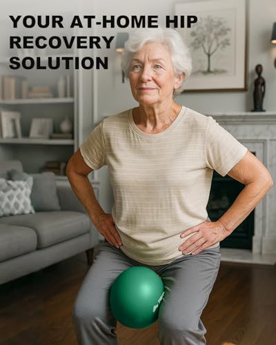 Trideer Exercise Balls Physical Therapy, 9 Inch Pilates Ball Between Knees for Physical Therapy, Mini Exercise Ball - Yoga Ball, Small Workout Balls for Core Strength and Back Support with Guide - color: Green(With Inflation Straw)