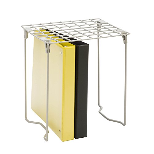 Honey-Can-Do 1-Tier eXcessory Locker Shelf BTS-06607 Silver (Pack of 6) - color: Silver, size: 40 lbs (Pack of 6)