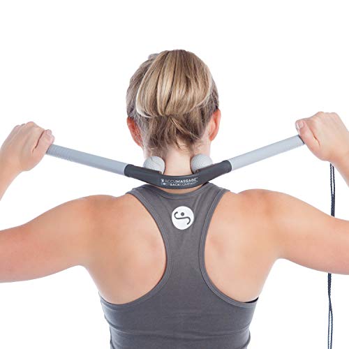 Body Back AccuMassage FSA Eligible - Dual Pressure Point Massage Tool & Massage Hammer - 2 in 1 Design - Shiatsu Neck Massager Tool, Golf Ball Percussion Massager for Deep Tissue Pain Relief (2 Pack) - style: AccuMassage - 2-pack