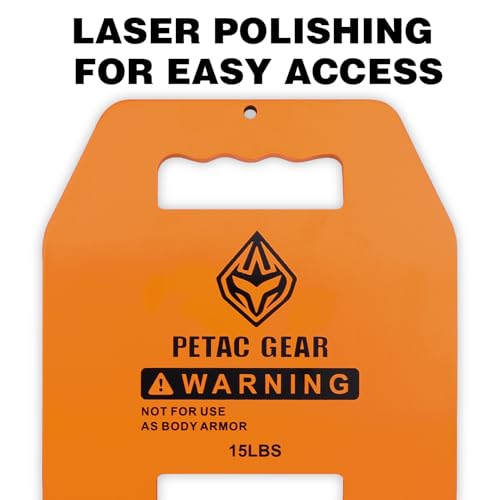 PETAC GEAR Tactical Weights Plates For Weighted Vest For Men Workout,5/10/15/20 LBS Weight Strength Training Vests Equipment Workout Gear - color: 15LB*2, size: Curved