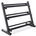 Synergee Dumbbell Rack – 3 Tier Adjustable Weight Storage - color: Large
