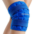 Knee Ice Pack Wrap for Pain Relief, 120-Min Long-Lasting & No Condensation | Ice-Grid Even Cooling Design, Reusable Gel Cold Therapy for Injuries, Knee Replacement Surgery, Swelling, ACL, Meniscus Tear
