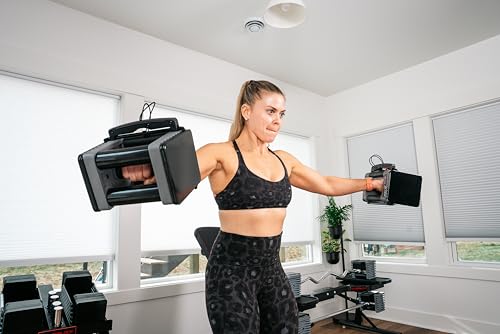 PowerBlock Elite EXP Adjustable Dumbbells, Sold in Pairs, Stage 1, 5-50 lb. Dumbbells, Durable Steel Build, Innovative Workout Equipment, All-in-One Dumbbells, Expandable with Expansion Kits