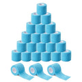 Sensi Wrap Grip Cover Sports Self Bandage Rolls 2-inch x 5-Yards 24pcs (Baby Blue) - color: Baby Blue
