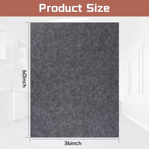 Garage Floor Mats Oil Spill Mat, Premium Absorbent Oil Pad, Waterproof Mats, Reusable, Washable, Protect Garage Floor Surface from Spill & Stain (36" x 60") - size: 3' x 5' (Rectangular)