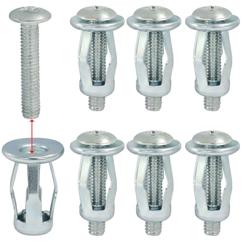 M4 x 20 Hollow Wall Anchors, 20 Pack, M4 x 4/5" | Heavy Duty Cavity Fixing Anchors - size: M4 x 4/5"