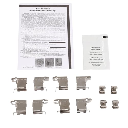 SCITOO D2305 Ceramic Brake Pads Sets Rear w/Hardware Replacement 2021-2024 For Lexus,2023 For Subaru,2020-2024 For Toyota - size: Rear D2305-9540