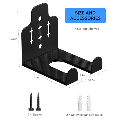 Barbell Wall Holder,Olympic Hanger,Garage Gym Bar Wall Rack,Vertical Barbell Mount Rack,Space Saving Commercial or Home Gym Accessory,Holds Under 33mm Bar Size - color: Bar Pattern Black 1 hook