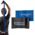 THERABAND Resistance Bands Set, Elastic Bands for Exercise & Physical Therapy, Strength Training for Upper & Lower Body Fitness - size: Advanced Set – 2 Pack, style: Non-Latex