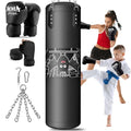 YORWHIN Punching Bag for Kids, 2.7FT Hanging Boxing Bag with Boxing Gloves, Kids Boxing Set Kickboxing Bag for Youth Boxing Karate Muay Thai Kick Taekwondo Training - style: Bats
