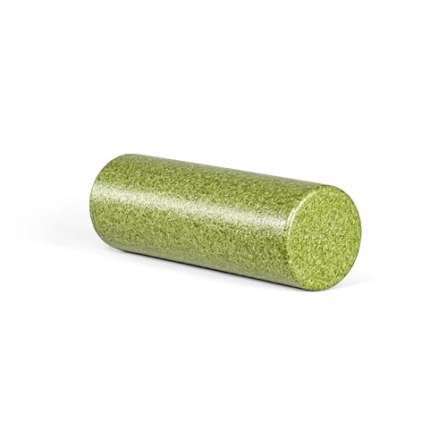 Tone Fitness High Density EPP Foam Exercise Foam Roller for Yoga, Pilates, Stretching, Massage, and Recovery | Multiple Sizes and Colors - color: Green, size: 18 Inch