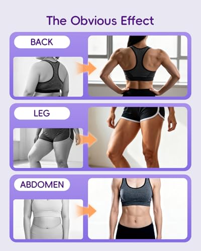 Pedal Resistance Band with Handle,6-Tubes Elastic Pull Rope Fitness Foot Pedal Resistance Bands for Women Girls Bestie Yoga Pilates Exercise Legs Calves Waist Arms Abdomen - color: purple