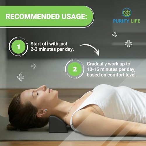 Occipital Release Tool for Pivotal Therapy & TMJ Device - Cervical Traction Pillow for Neck, Shoulder and Back Pain Relief - Release Tension Headaches w Manipulation Therapy & Trigger Pointing