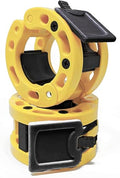 Clout Fitness Olympic Barbell Clamps Collars Quick Release Pair of Locking Weight Clips Fit 2 Inch Barbell for Weightlifting - color: Yellow and Black, style: Classic Quick Release