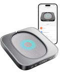 meatanty Undetectable Mouse Mover with APP Remote Control and Timer Function, Super-Silent Mouse Jiggler Device Move Randomly, Automatic Wiggler Shaker Giggler Keep Computer Laptop Active - style: Mechanical Mouse Jiggler with App