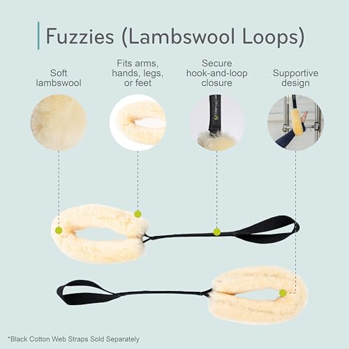Balanced Body Fuzzies, Trapeze Table Loops, Pilates Gym Equipment and Exercise Equipment for Home Gym or Pilates Studio